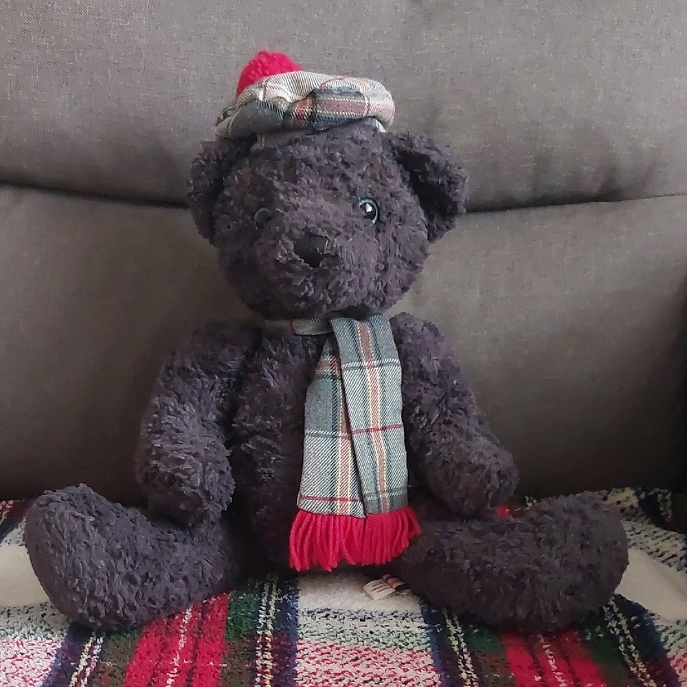 Hudson Bay Gray Scottish Teddy Bear